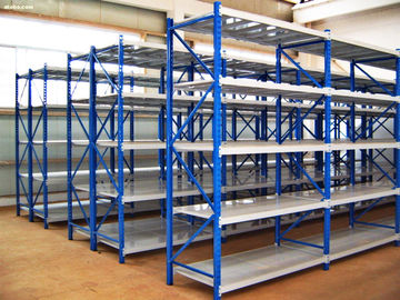 6 Levels Powder Coated Metal Racking Systems For Archiving Storage