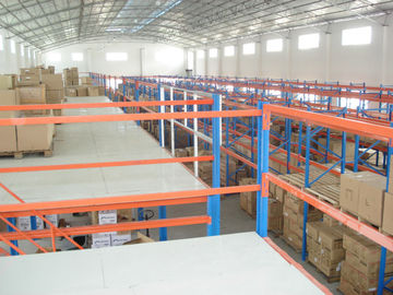 500kg Professional Steel Shelf Supported Mezzanine For Warehouse , Office