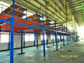 500kg Professional Steel Shelf Supported Mezzanine For Warehouse , Office