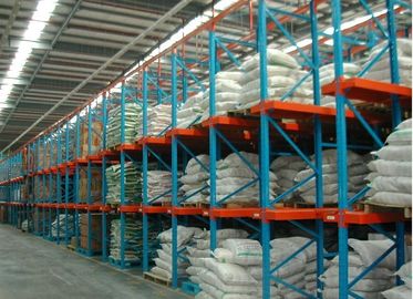 Giá đỡ pallet chọn lọc nặng với giá đỡ hai mặt