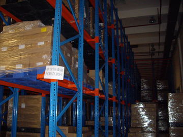 cả hai bên truy cập sâu gấp đôi Drive Trong Pallet Racking để lưu trữ công nghiệp