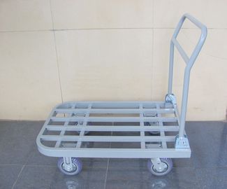 ống thép có thể gập lại xe đẩy thiết bị nhà kho cho siêu thị, nhà máy