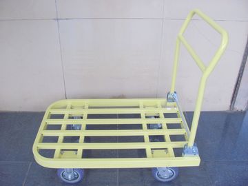 ống thép có thể gập lại xe đẩy thiết bị nhà kho cho siêu thị, nhà máy