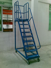 Hướng dẫn bằng tay Đưa Thang cao Thang Thiết bị Công nghiệp với Bánh Xe di chuyển